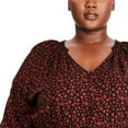 thumbnail image 4 of George Women's Plus V-Neckline Dress, 4 of 6