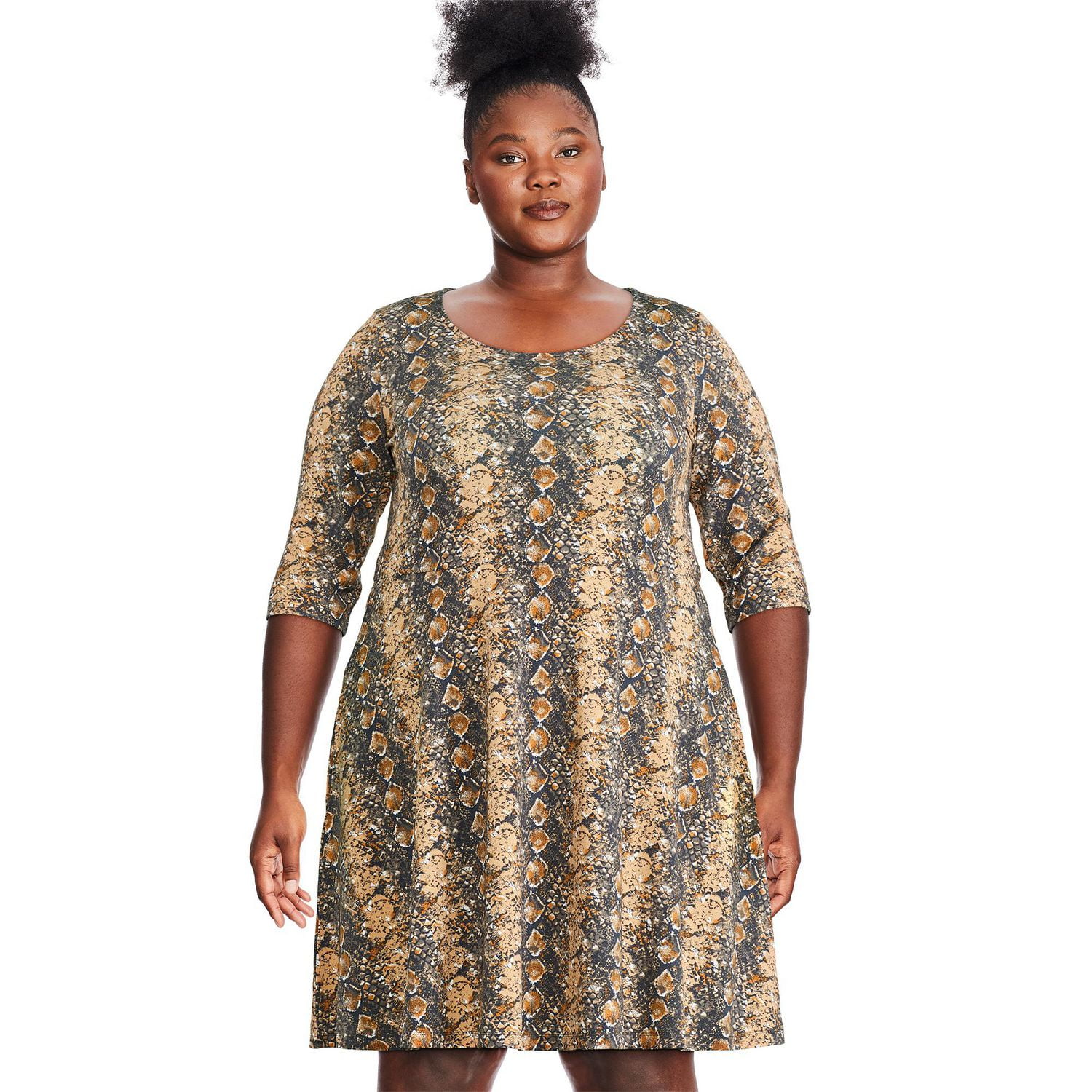 George Women's Plus Skater Dress