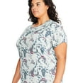 thumbnail image 2 of George Plus Women's Crew Neckline Nightshirt, 2 of 6
