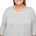 thumbnail image 4 of Penmans Plus Women's 3/4 Sleeve Fooler Top, 4 of 6