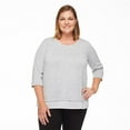 thumbnail image 1 of Penmans Plus Women's 3/4 Sleeve Fooler Top, 1 of 6