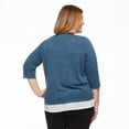 thumbnail image 3 of Penmans Plus Women's 3/4 Sleeve Fooler Top, 3 of 6