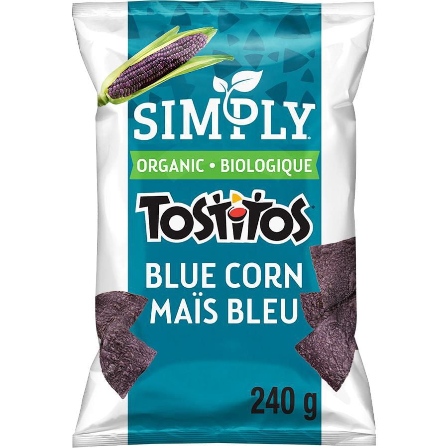 Simply Tostitos Organic Blue Corn Tortilla Chips Walmart Canada