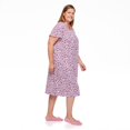 thumbnail image 2 of Penmans Plus Women's Flutter Sleeve Nightgown, 2 of 6