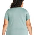 thumbnail image 3 of George Plus Women's Scoop Neckline Tee, 3 of 6