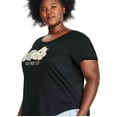 thumbnail image 2 of George Plus Women's Scoop Neckline Tee, 2 of 6