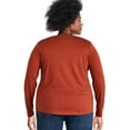thumbnail image 3 of George Women's Plus V-Neckline Tee, 3 of 6