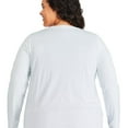 thumbnail image 3 of George Women's Plus V-Neckline Tee, 3 of 6