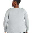 thumbnail image 3 of George Women's Plus V-Neckline Tee, 3 of 6