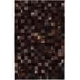 thumbnail image 1 of Tapis Cowhide Patchwork Brun Cuire  4'11" x 7'11", 1 of 6