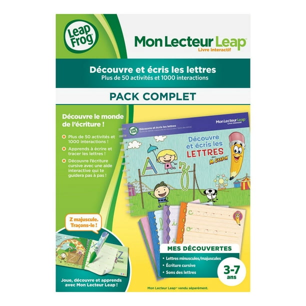 LeapFrog - Mon Lecteur Leap - LeapFrog - Mon Lecteur Leap - Apprends à écrire les lettres avec M. Crayon - Version française