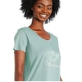 thumbnail image 2 of George Women's Scoop Neckline Tee, 2 of 6