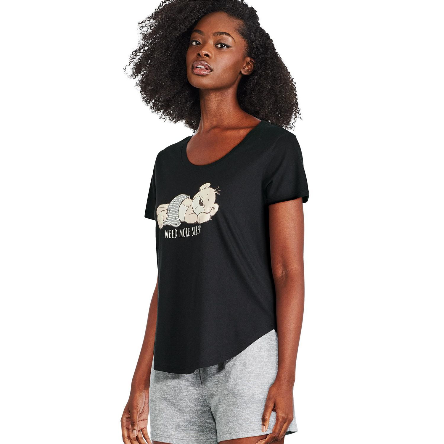 T-shirt à encolure dégagée George pour femmes