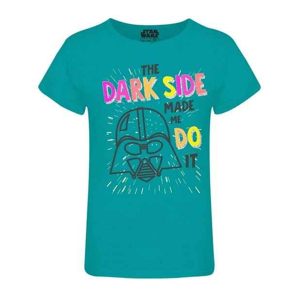T-shirt « Darkside » de Star Wars à encolure ras du cou et à manches courtes pour filles