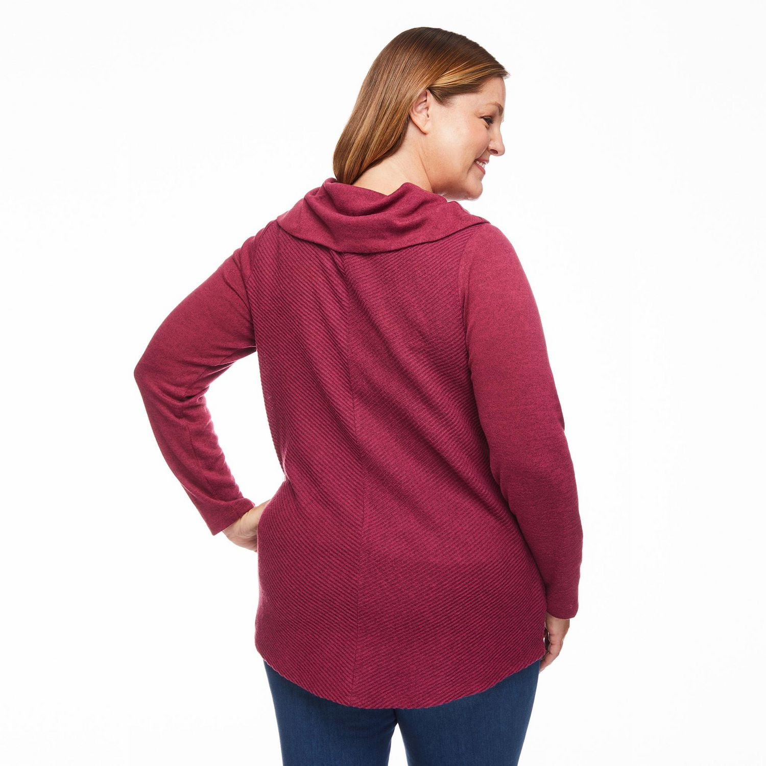 Penmans Plus Women's Cowl Neckline Top