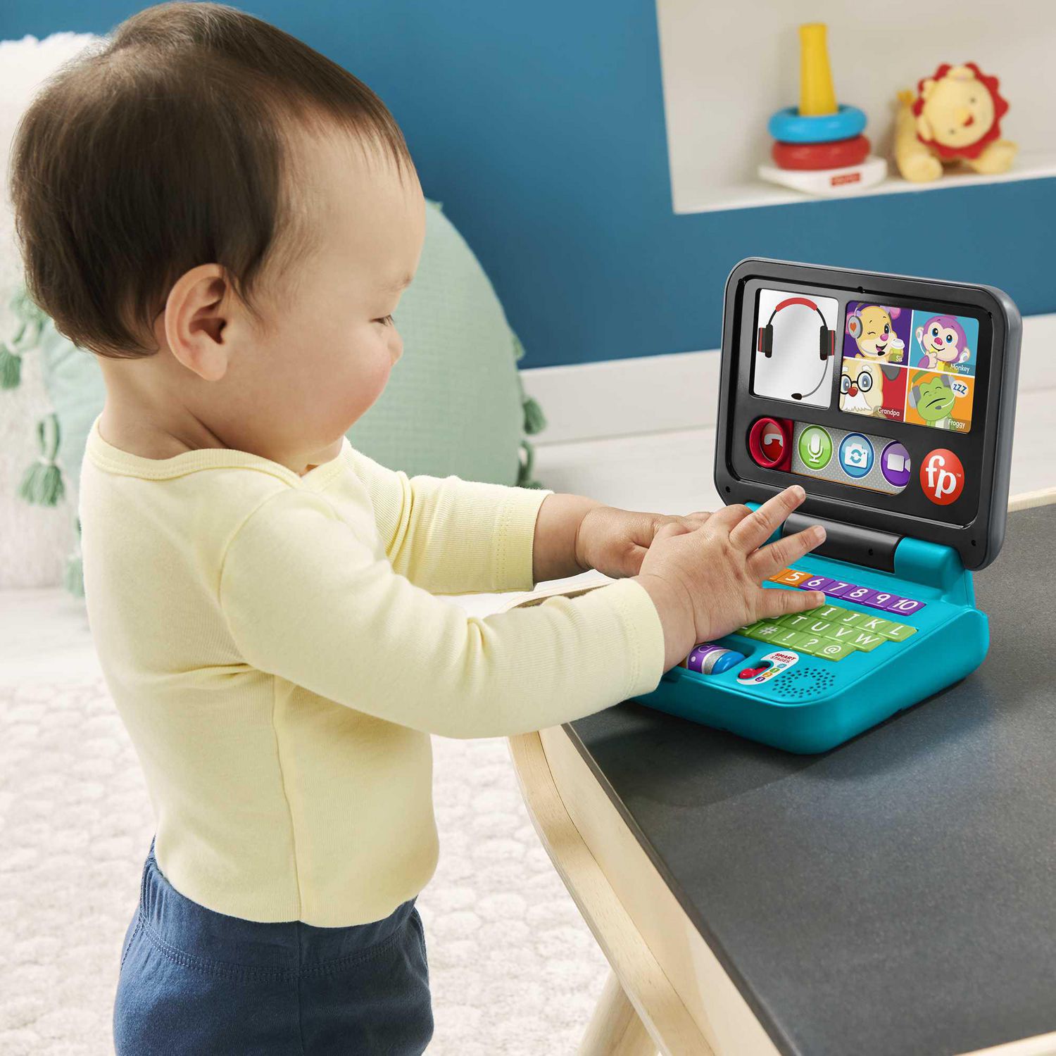 Fisher price sale my first laptop