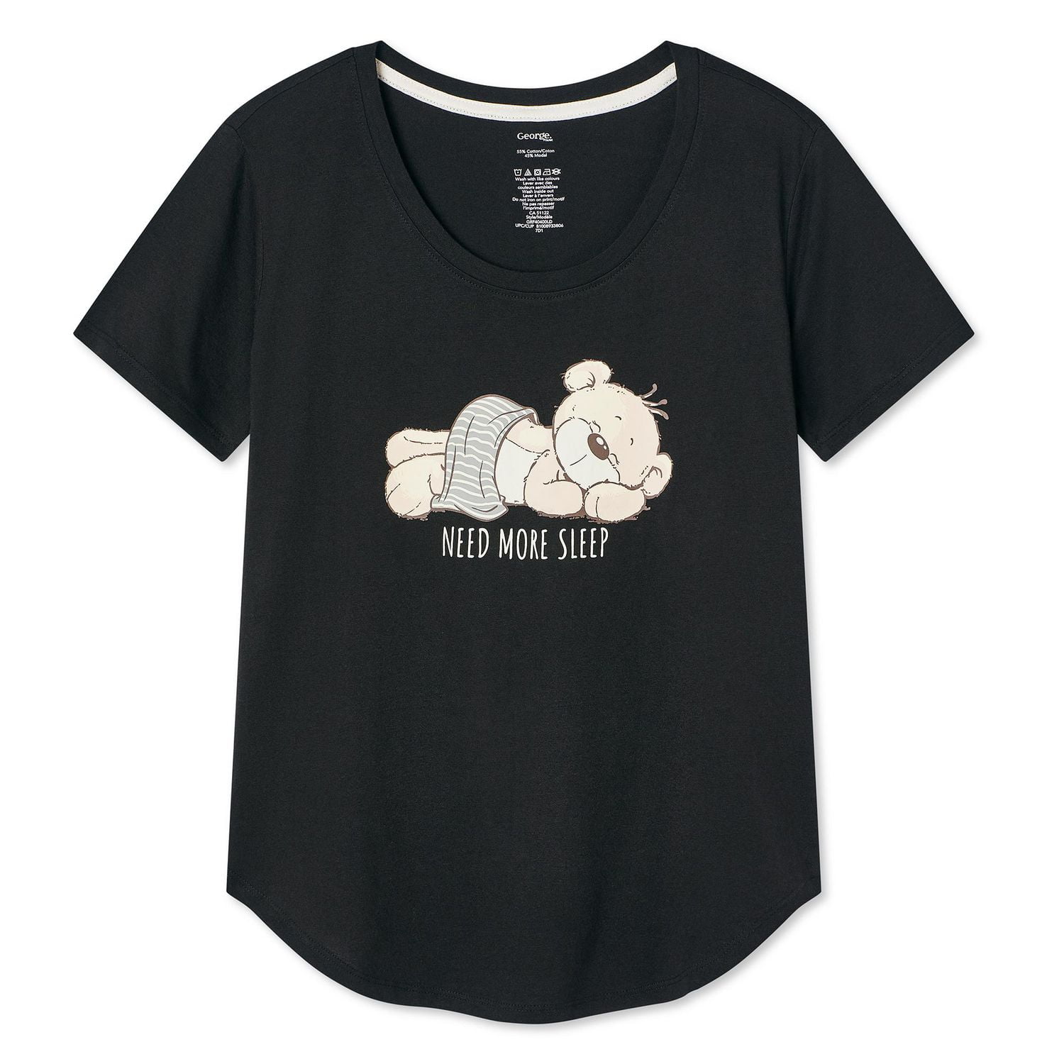 T-shirt à encolure dégagée George pour femmes