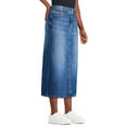 thumbnail image 2 of George Women's Midi Denim Skirt, 2 of 6