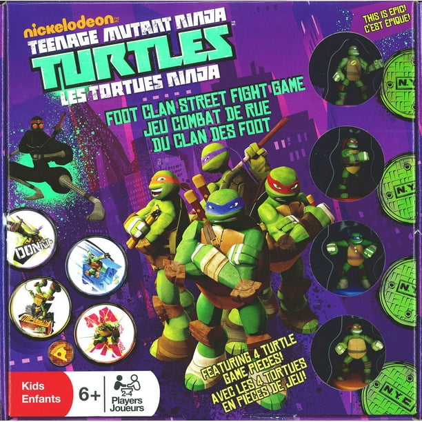 Teenage Mutant Ninja Turtles Foot Clan Street Fight GAME - Walmart.ca