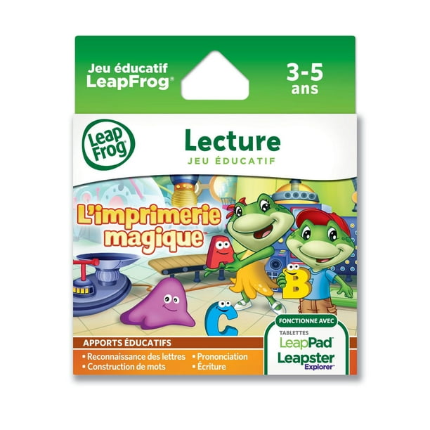 Console éducative Leapster - Verte (version française) 