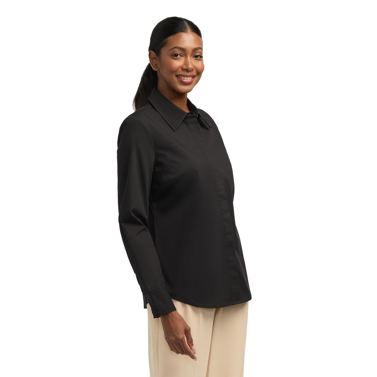 Mexx Women’s Stretch Poplin Shirt
