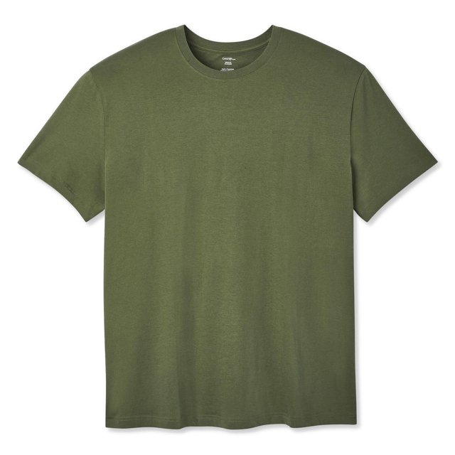George Big Men's Basic Crew Neck Tee