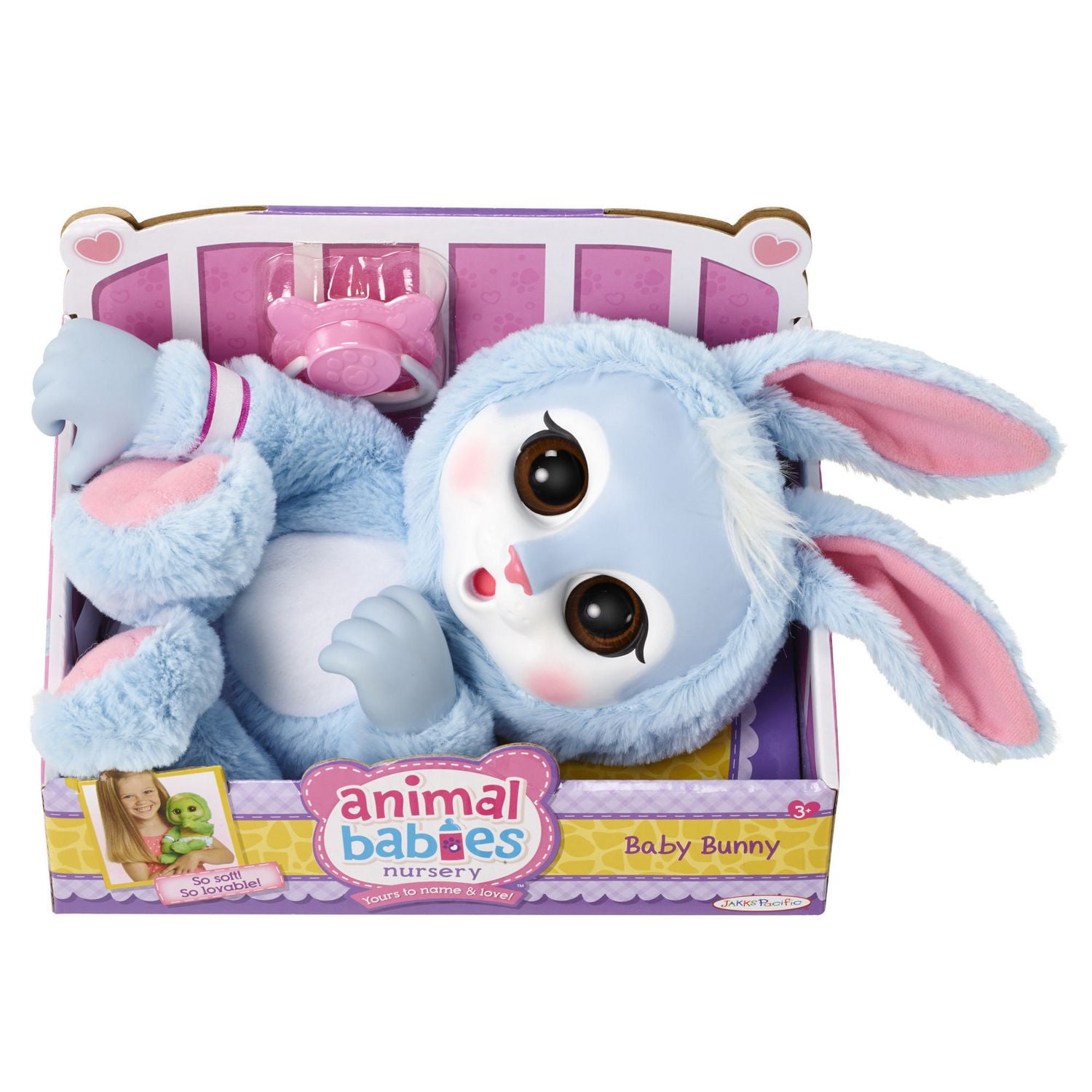 Animal Babies Nursery Core Plush Toy – Bunny 