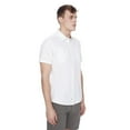 thumbnail image 2 of Dark Black Men's Short-Sleeve Button-Down Shirt, 2 of 6