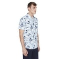 thumbnail image 2 of Dark Black Men's Short-Sleeve Button-Down Shirt, 2 of 6