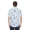 thumbnail image 3 of Dark Black Men's Short-Sleeve Button-Down Shirt, 3 of 6