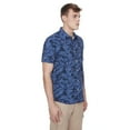 thumbnail image 2 of Dark Black Men's Short-Sleeve Button-Down Shirt, 2 of 6