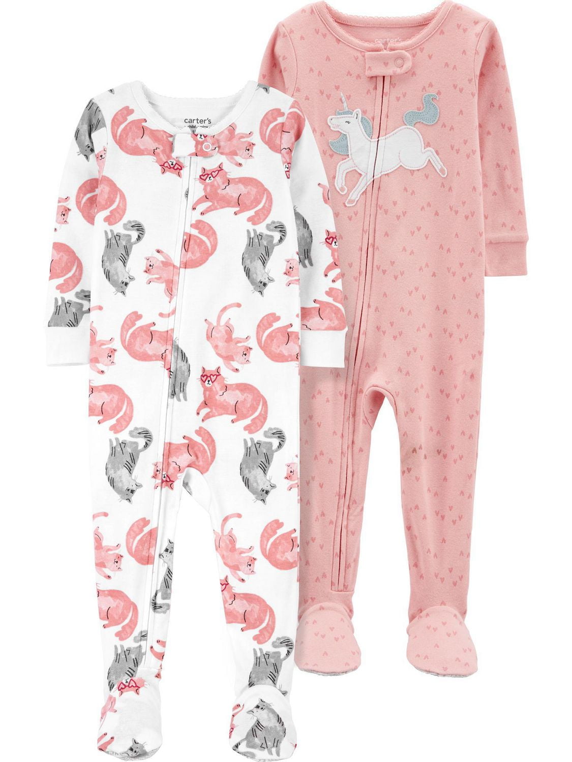 Child of Mine made by Carter's 1pc Pyjama - Chat licorne rose