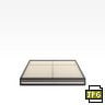 thumbnail image 3 of Zinus Suzanne 6 Inch Metal and Wood Platform Bed Frame, 3 of 7