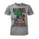 T-shirt à encolure ras du cou Y0749YSC1 Team Dream de Marvel à manches courtes pour garçons – image 1 sur 2