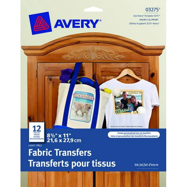 Avery® Transferts pour T-shirts