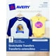 Avery® Transferts Thermocollants pour tissus extensibles – image 1 sur 2