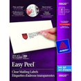 thumbnail image 1 of Avery® Easy Peel® Clear Address Labels 08620 for Inkjet Printers, 1 of 1