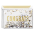 thumbnail image 1 of Hallmark Signature Congratulations Engagement Card, Bridal Shower Card, Wedding Card (Congrats Confetti), 1 of 5