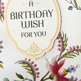 thumbnail image 4 of Hallmark Golden Thread Birthday Card (A Birthday Wish), 4 of 6