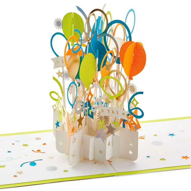 Hallmark Signature Paper Wonder Pop Up Congratulations Card or Birthday ...