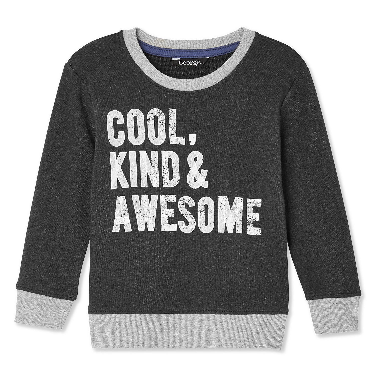 George Toddler Boys' Crew Neck Sweatshirt | Walmart Canada