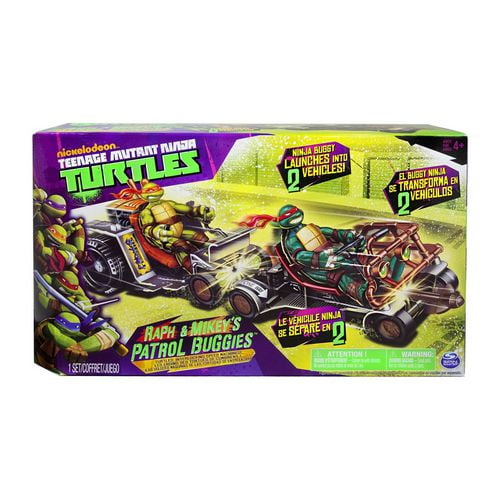 Teenage Mutant Ninja Turtles - Raphael & Michelangelo's Patrol Buggy MD