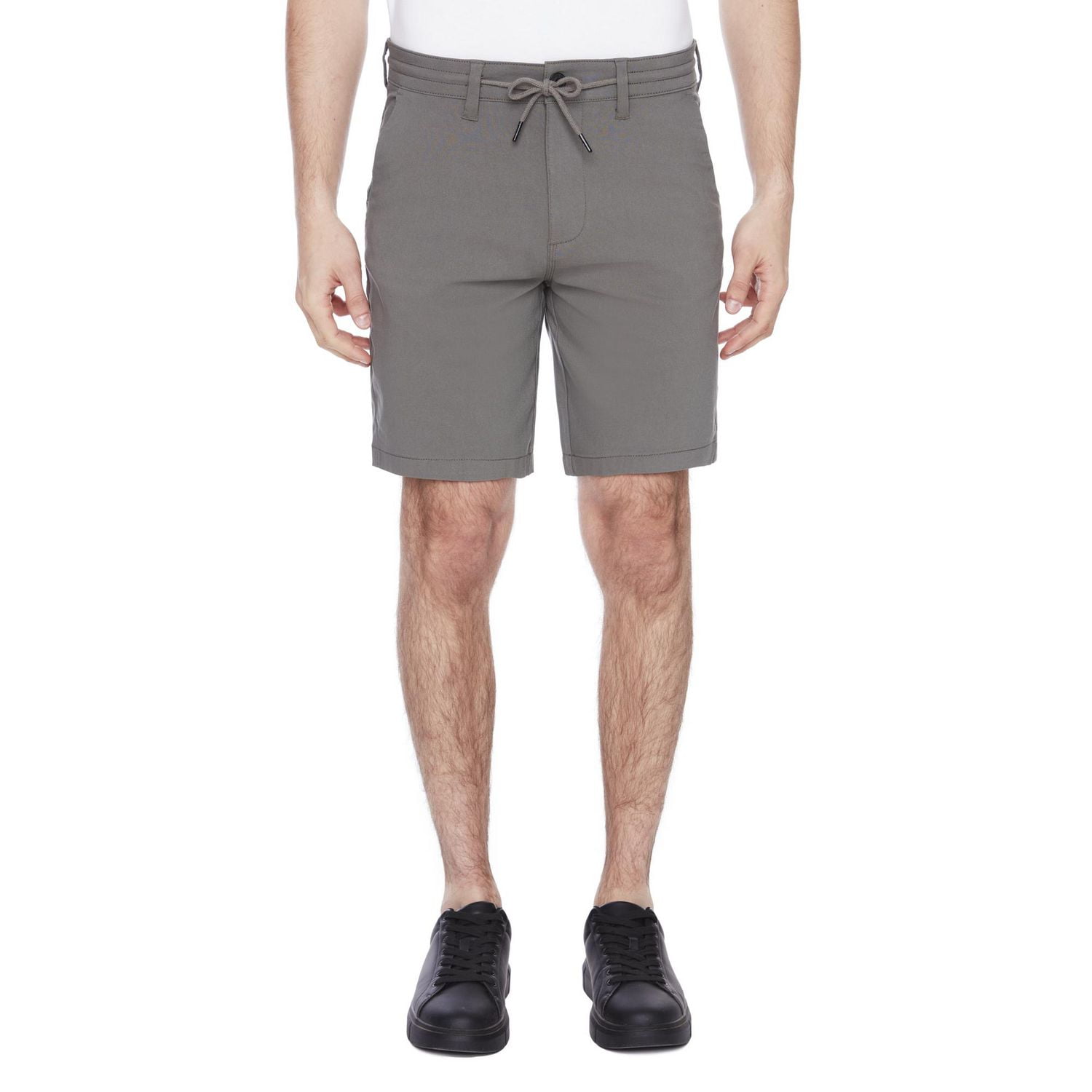 Dark Black Men's Pull-On Short - Moss, Sizes 30-40