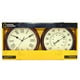 Ensemble thermomètre-horloge décoratif de National Geographic – image 2 sur 2