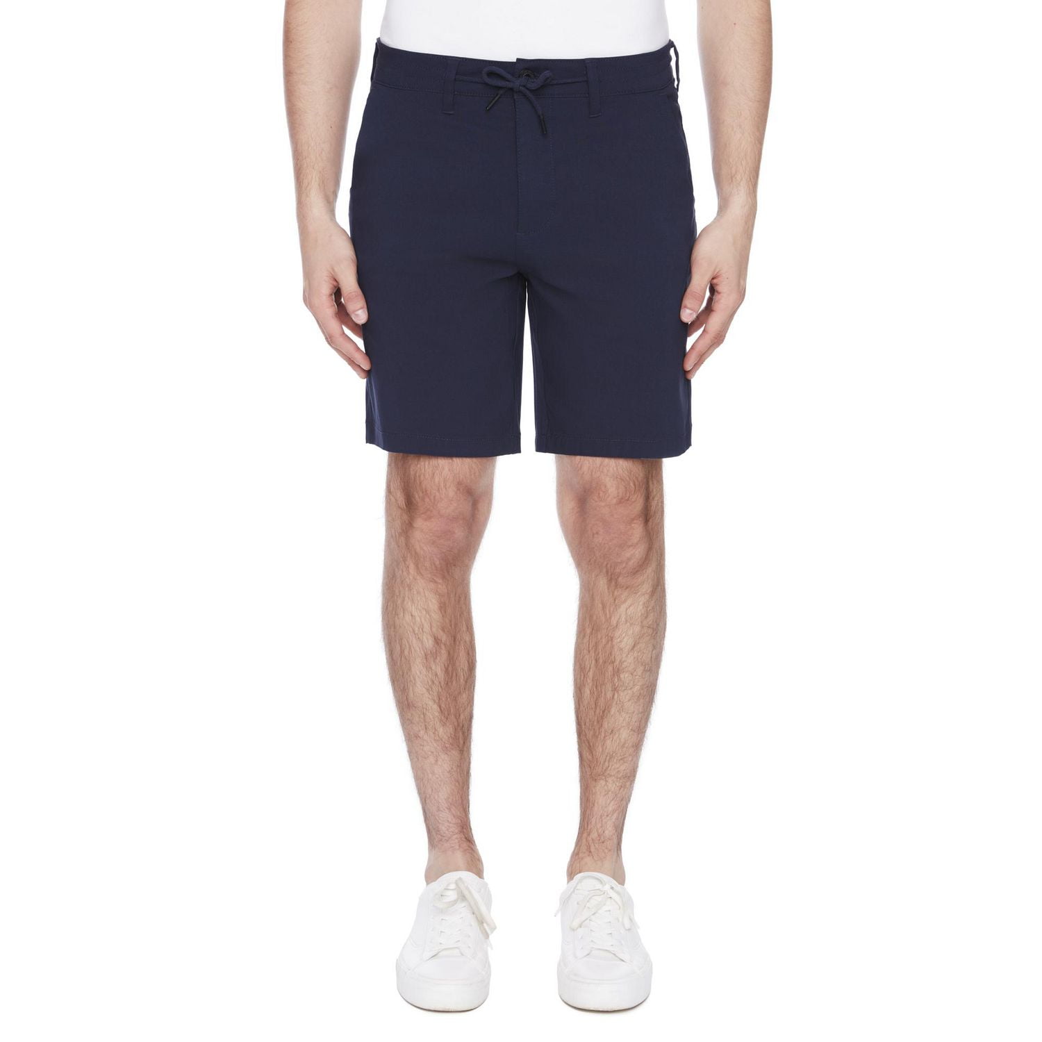 Dark Black Men's Pull-On Short - Navy, Sizes 30-40