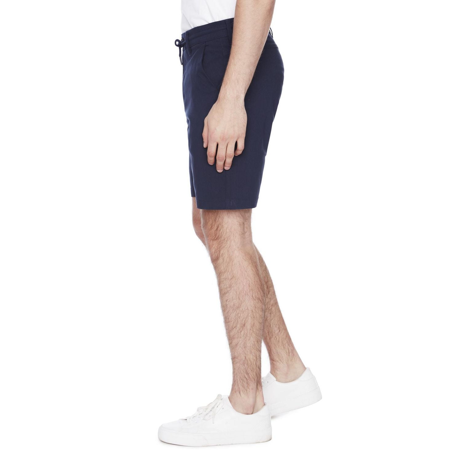 Dark Black Men's Pull-On Short - Navy, Sizes 30-40