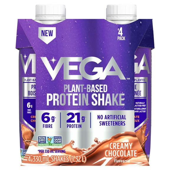 Vega Protein Shake Creamy Chocolate (4pack)