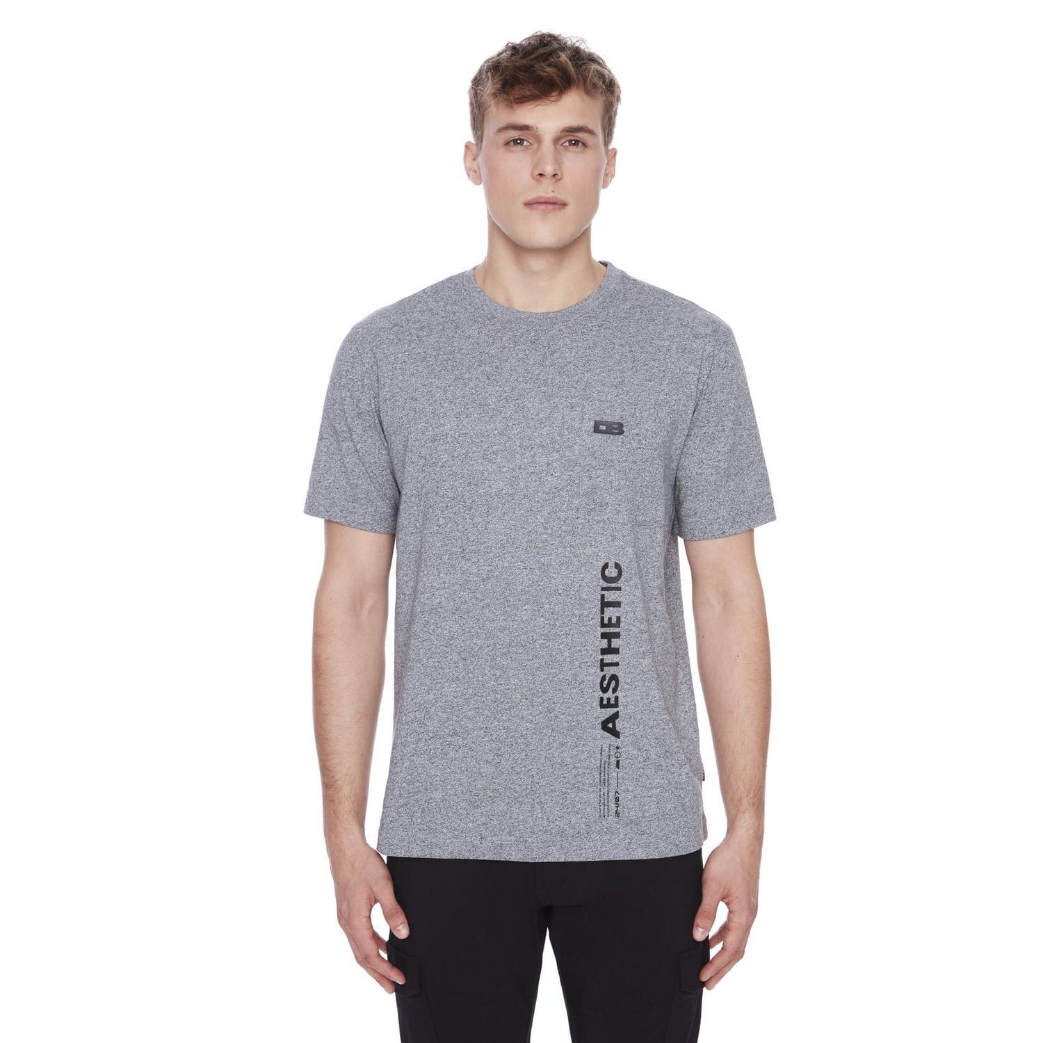 Tee-shirt manches courtes Dark Black