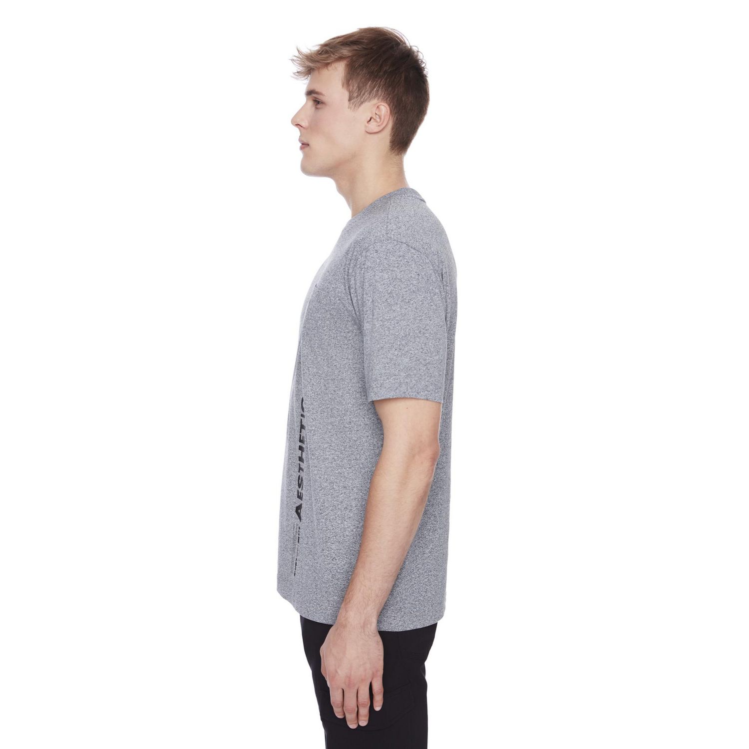 Tee-shirt manches courtes Dark Black