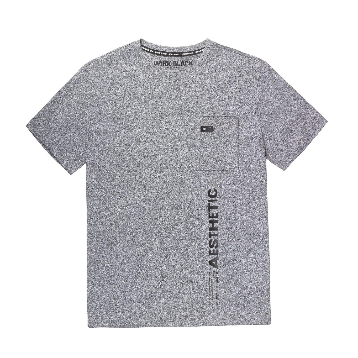 Tee-shirt manches courtes Dark Black